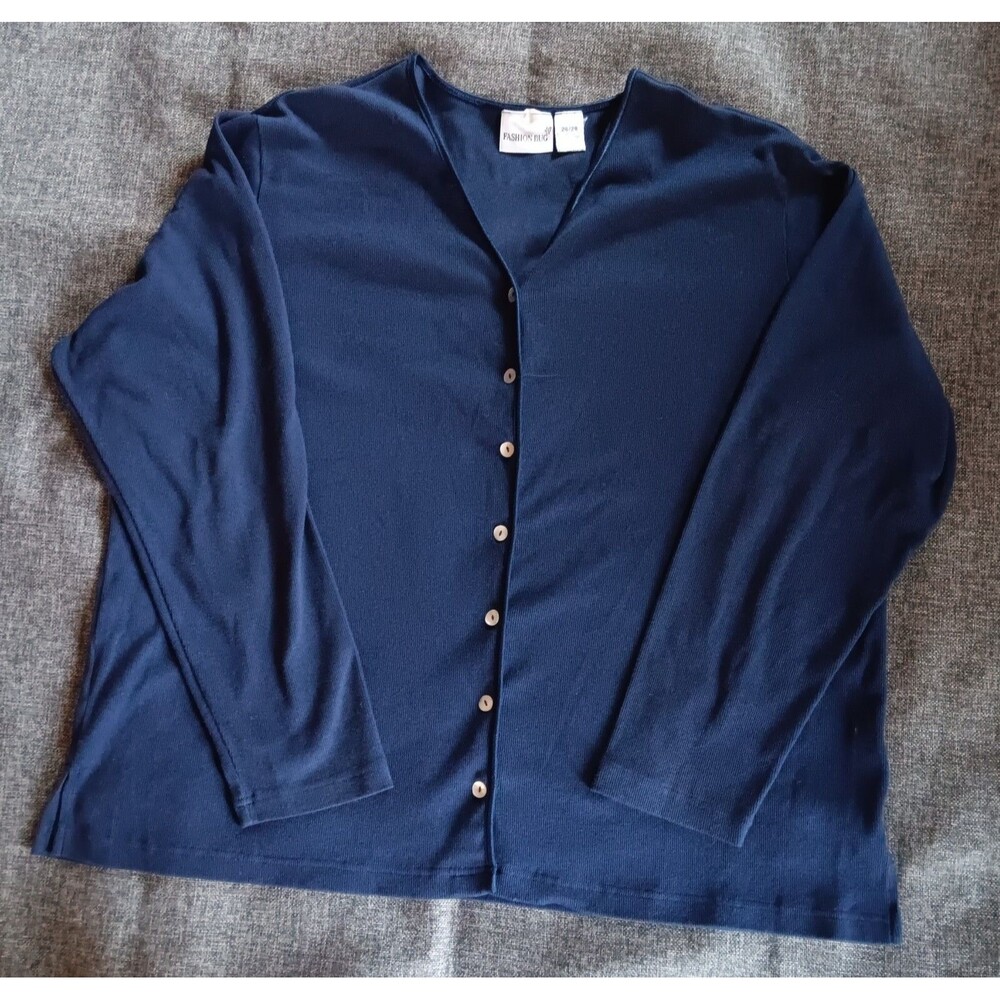 shirt Size 26 To 28 New Womens Fashion Bug blue Blouse Long Sleeve Button Up